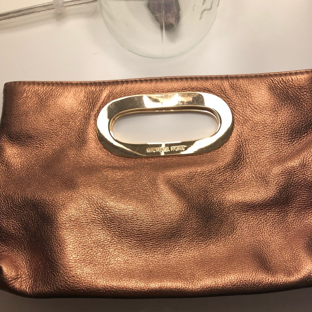 Michael Kors leather clutch/mini bag